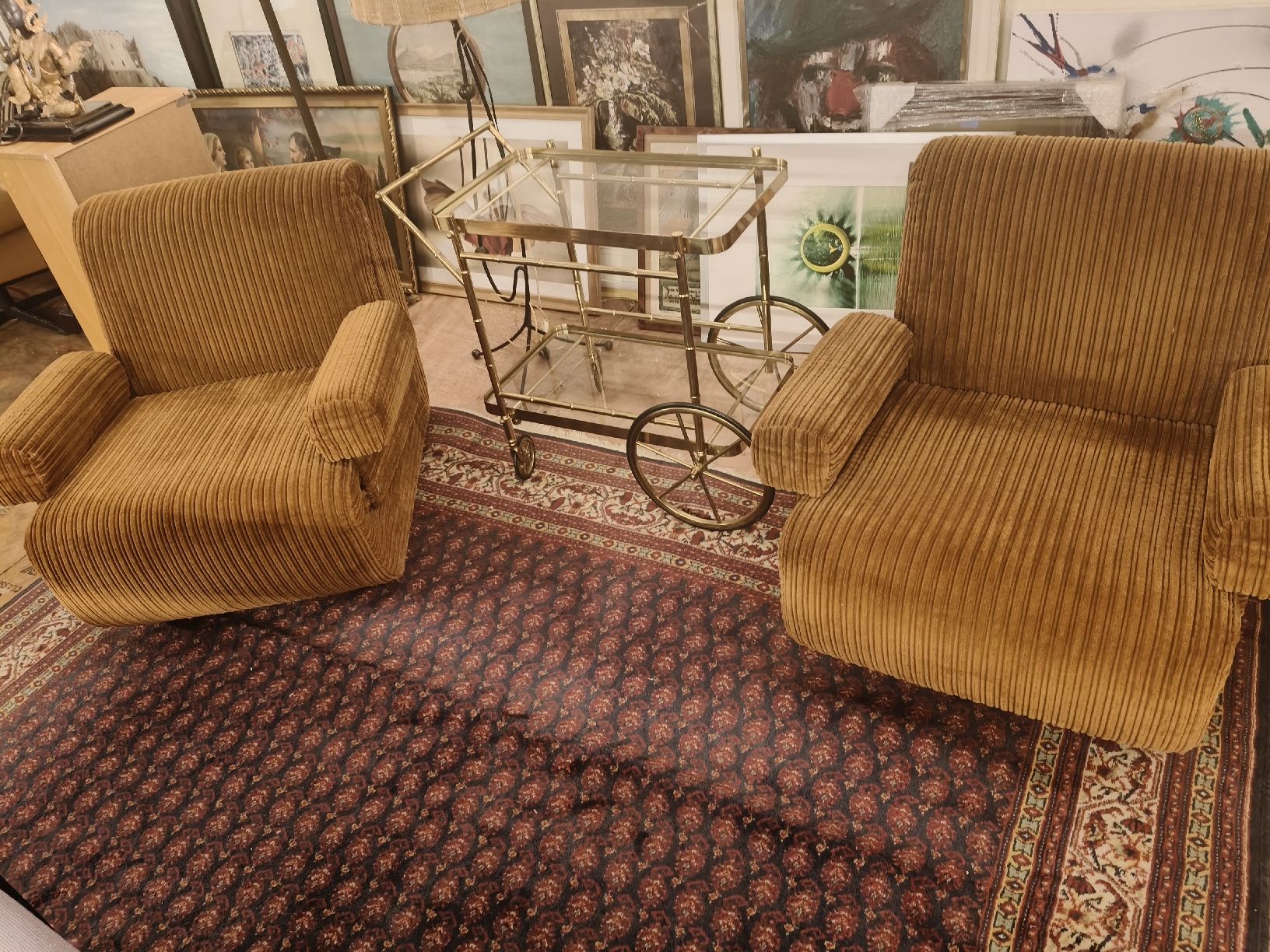 Sofas: Retro Cord Modular Sessel – Gebraucht aus Zwingen von inf_2blh
