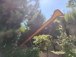 Rutsche/Gartenrutsche 5m Kunststoff rot gebraucht
