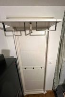 Garderoben Panel weiss