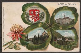 1904 : Ansichtskarte  " Gruss aus Sarnen "