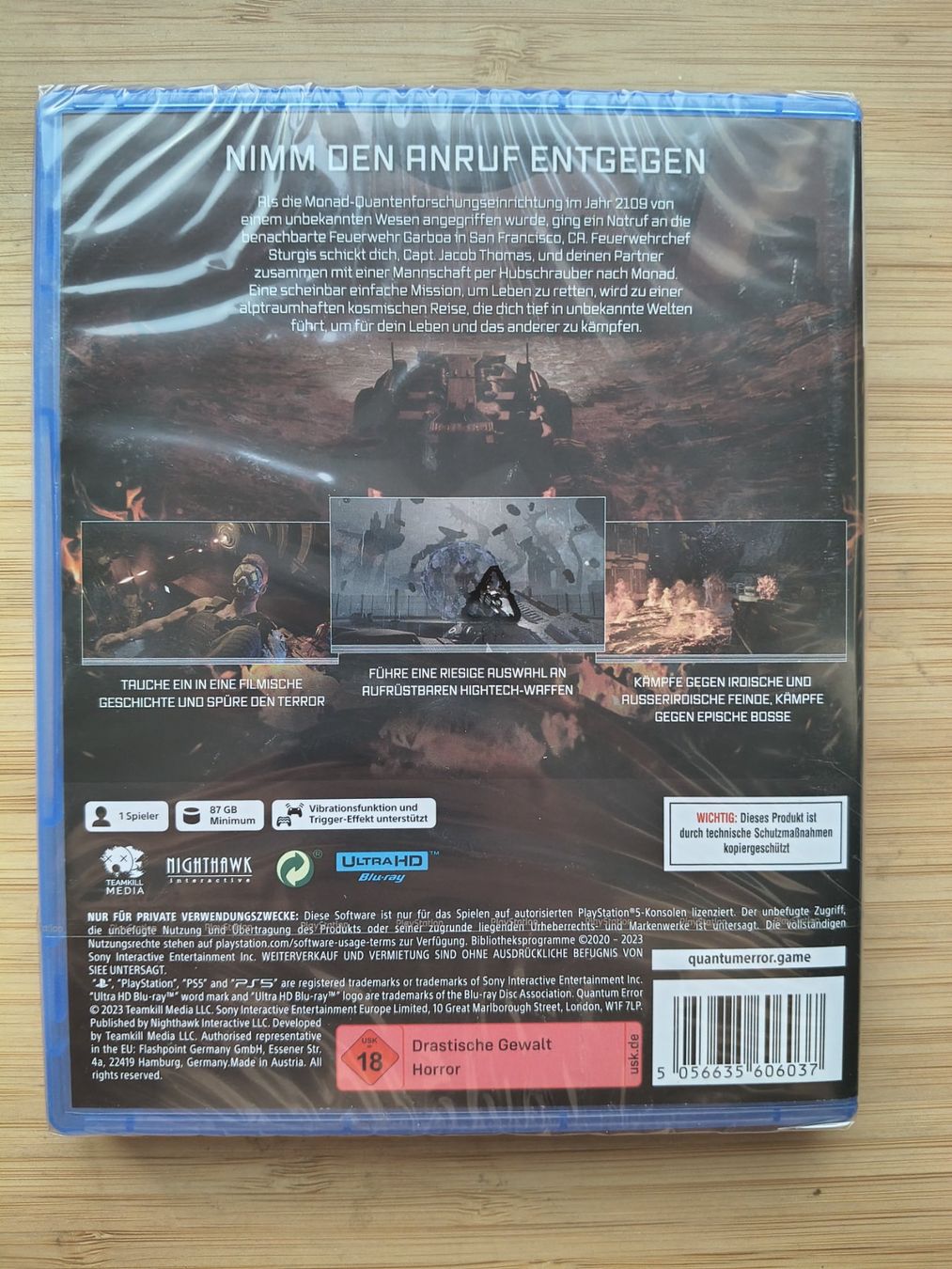 Jeux: Quantum Error Sealed (PS 5) – Neuf avec emballage d'origine à Riedholz par ste_96cd 1