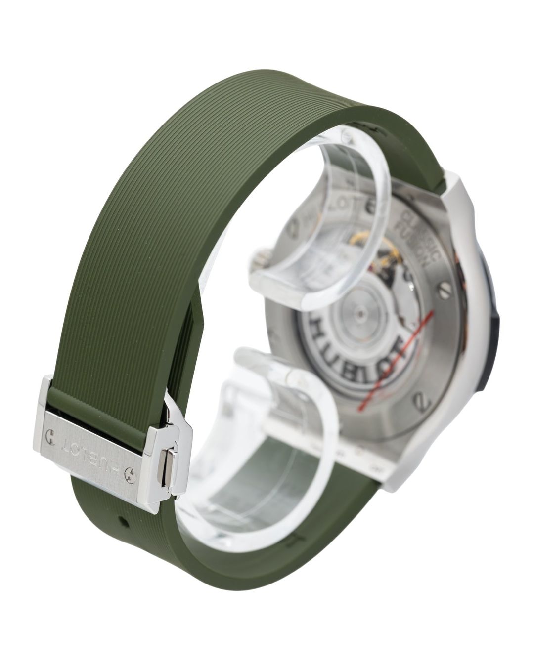 Hublot Uhren: Classic Fusion Titanium Green Diamonds Automatic 38mm – Neu und originalverpackt aus Genève von aspaklariacollection 3