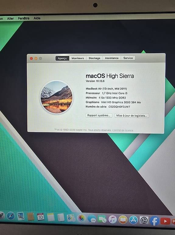 Apple Notebook: MacBook Air i5 | 4Go RAM | SSD 121Go | – Usato da Renens VD venduto da MTD2211 6