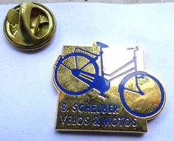 Pin Fahrrad  B. Scheuber Motos