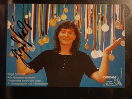 Birgit Fischer (Schmidt) - handsigniert - 8x Olympia Gold
