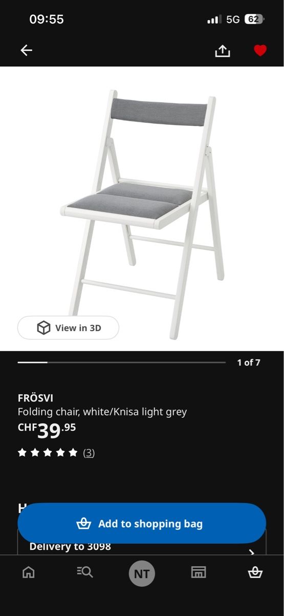 Ikea Tischset: IKEA VIHALS Table, 2 FRÖSVI – Gebraucht aus Köniz von nat_wyc2 5