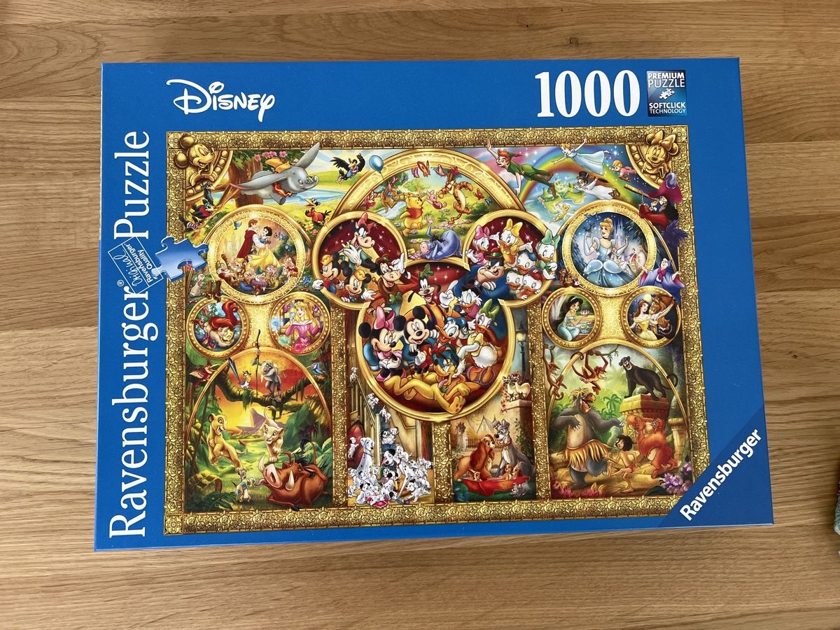 Ravensburger Puzzle: Disney Puzzle 1000 teile – Nuovo (secondo la descrizione) da Visperterminen venduto da Nikky1008