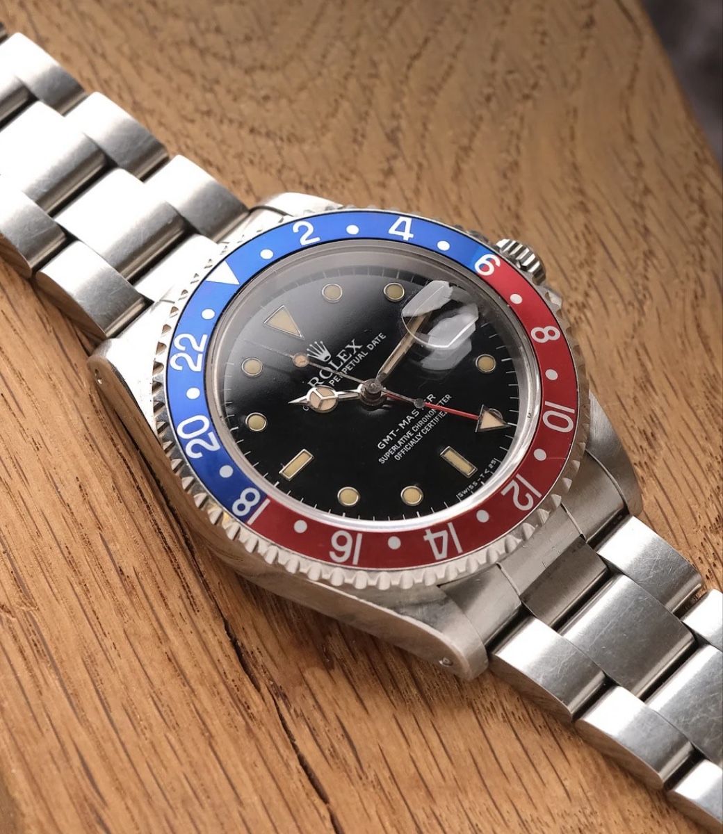 Rolex Orologi: Rolex GMT Pepsi, Pumpkin Dial, Tritium – Usato da Chur venduto da lucretiawatches 2