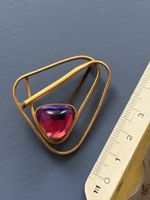 60er j. Brosche Modeschmuck
