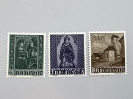1958, Weihnachten FL318-FL320 postfrisch