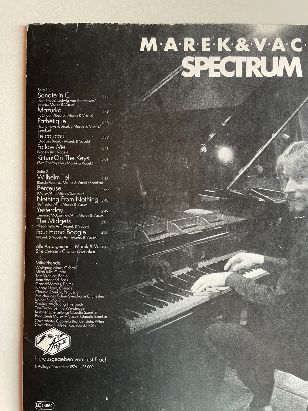 Schallplatten: 6 LP Verschiedene Klavierkompositionen – Gebraucht aus Appenzell Steinegg von Wurzlers 4