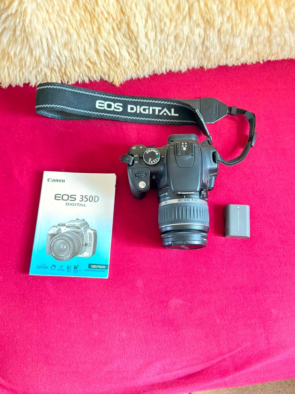 Canon Kamera: Canon EOS 350D mit zwei Akkus – Gebraucht aus Lachen SZ von Leo-Lisa 1