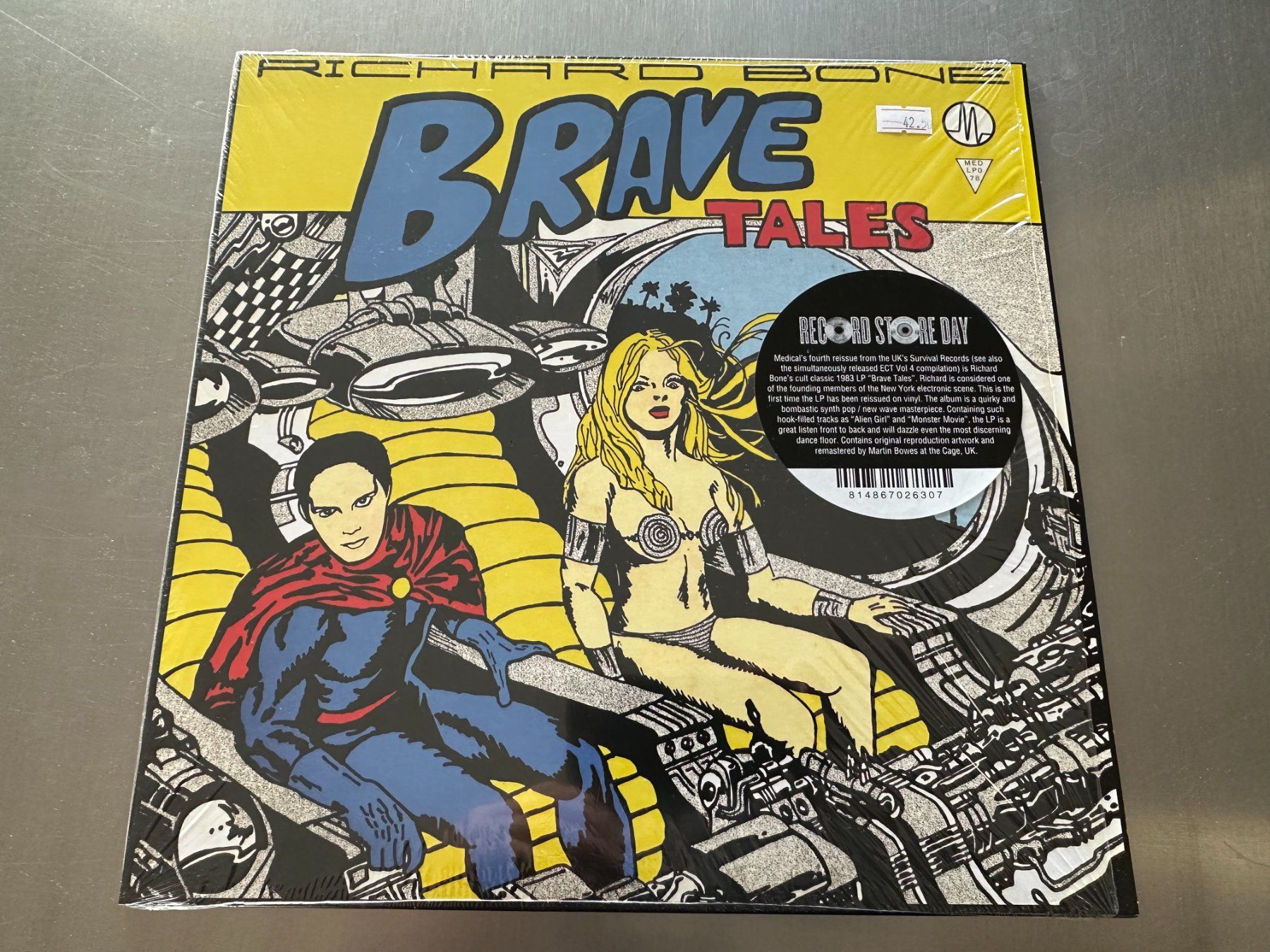 Dischi in vinile: RICHARD BONE LP BRAVE TALES - RECORD STORE DAY - SYNTH POP – Nuovo (secondo la descrizione) da Sion venduto da jaipur1401