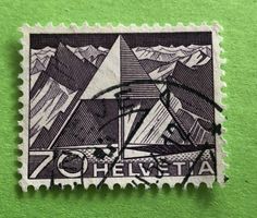 Nr.308 mit Stempel Triangulationspunkt Technik und Landschaf