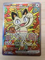 Pokemon Karte Meowth EX 121/088 EN