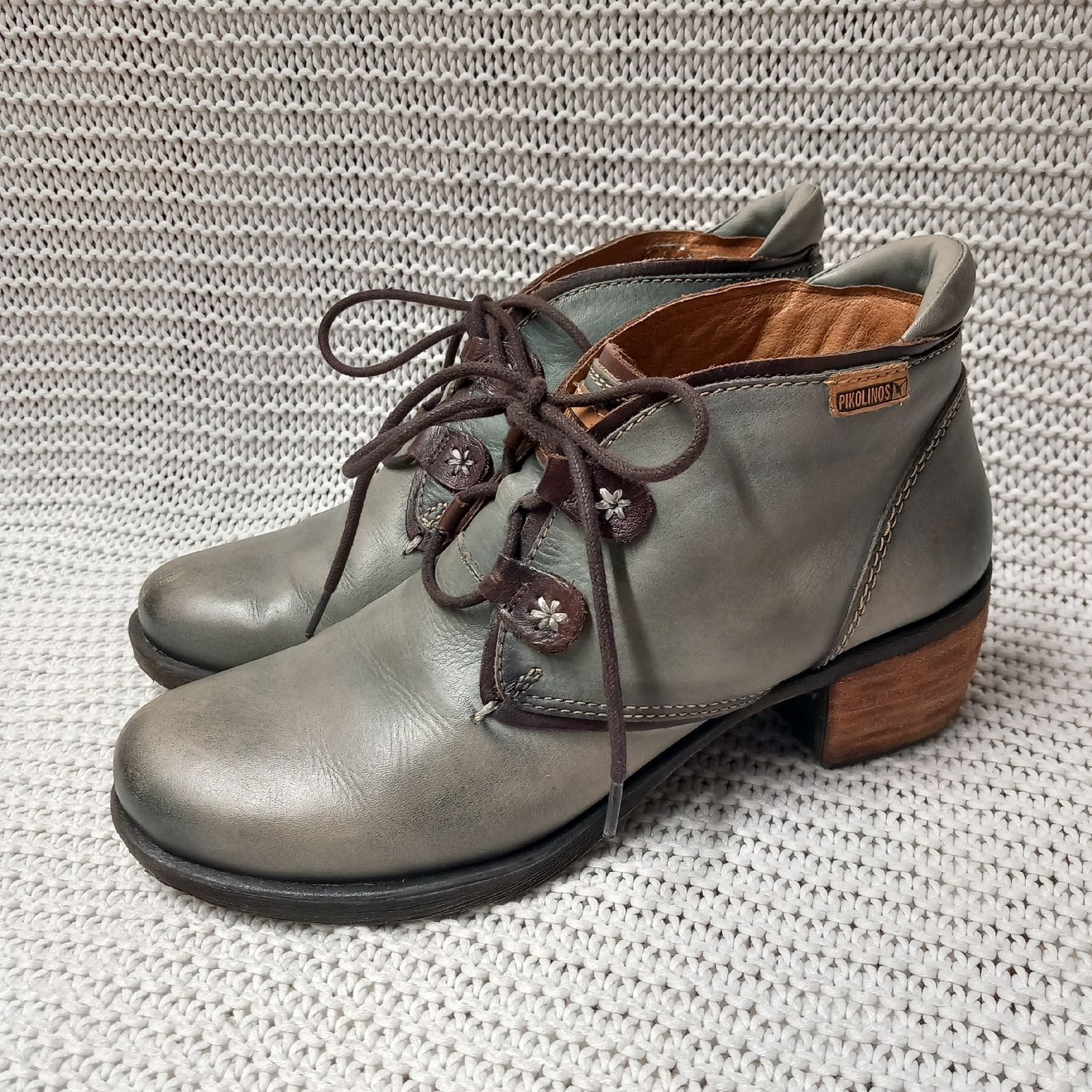 Pikolinos Scarpe da donna: PIKOLINOS Schnürschuhe Gr.37 – Usato da Gwatt (Thun) venduto da umwelt-brocki