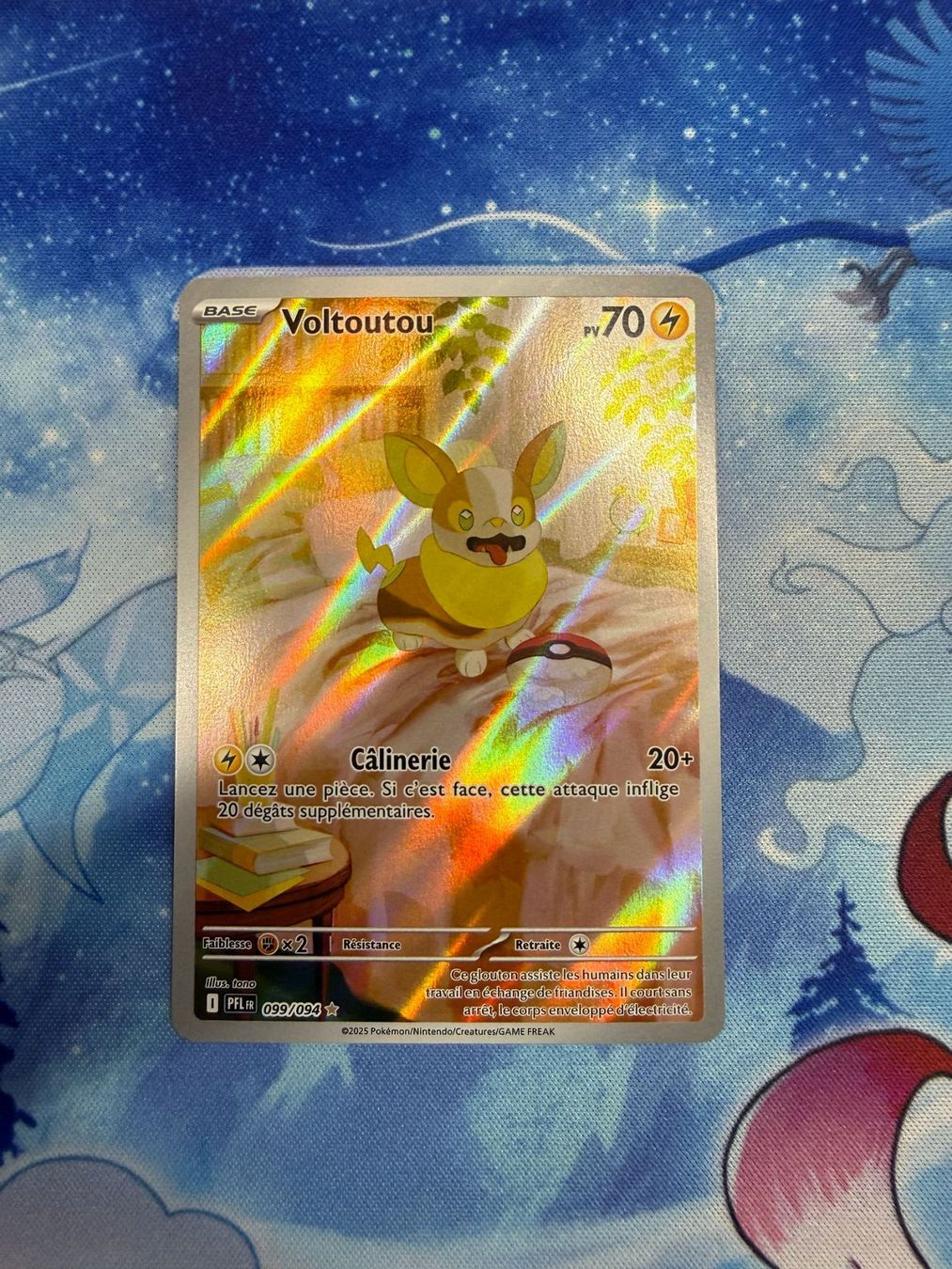 Pokémon Carte collezionabili: Voltoutou AR - PFL 099 FR – Nuovo (secondo la descrizione) da Courgenay venduto da ScamBoxOff