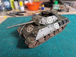1/35 M10 tank gebaut