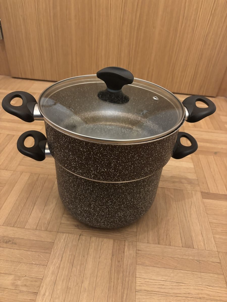 Pentole: Couscoussier aus Aluminium – Usato da Petit-Lancy venduto da Hpk_tbk