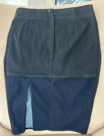Guess Jeans Bleistiftrock schwarz-blau (neue) Grosse 29
