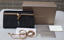 Tasche - Rochenleder / Sac Bvlgari cuir de galuchat