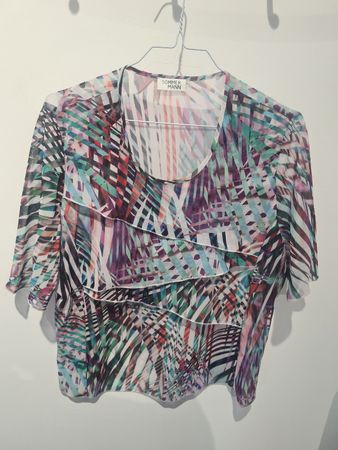 Sommerliche Bluse von Sommer Mann, Grösse M, Top Zustand