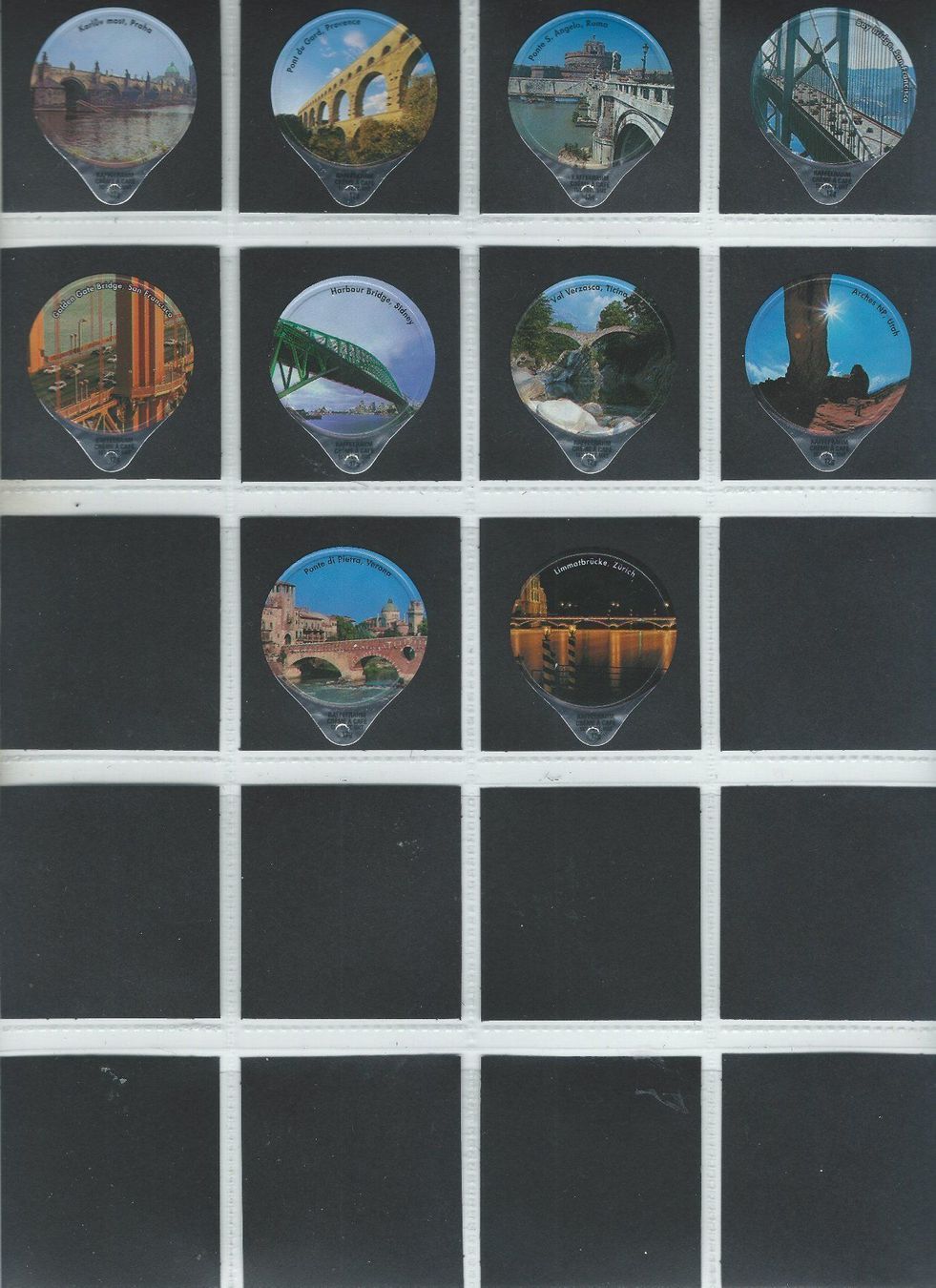 Kaffeerahmdeckel: KRD Brücken 1995 / 356 A – Gebraucht aus Hochdorf von KRdeckeli 1