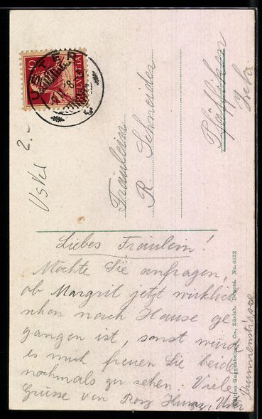 Cartes postales: AK Uster, Kirche, Schloss – D'occasion à Berlin par bartko-reher 1