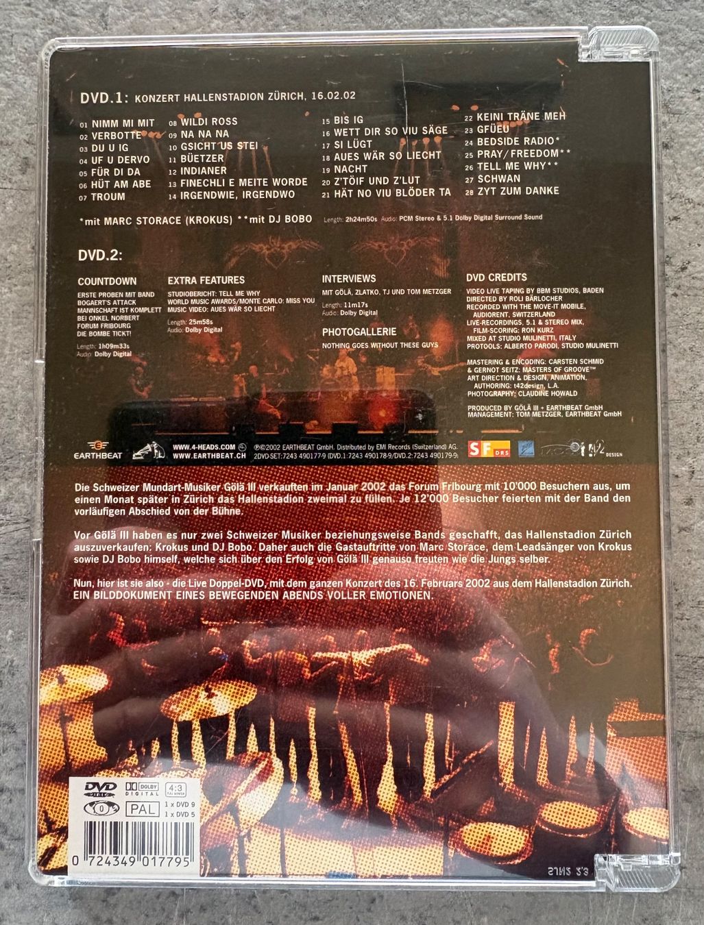 Tutti i DVDs: Gölä III Extrem Live DVD – Usato da Schangnau venduto da Ciao44 3