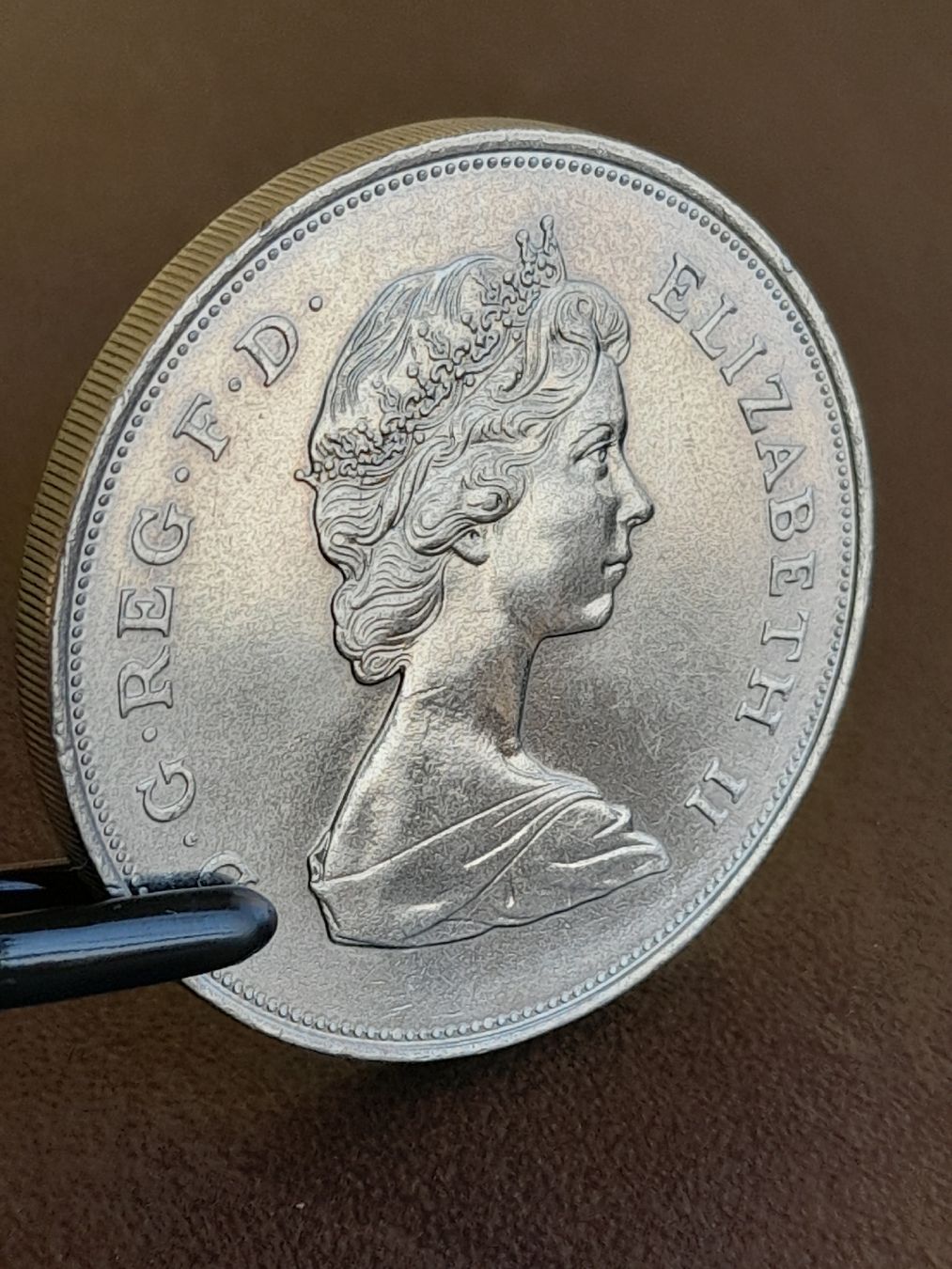 Tutti le monete: 25 pence 1980 Elizabeth II – Usato da Basel venduto da Basel_20 6