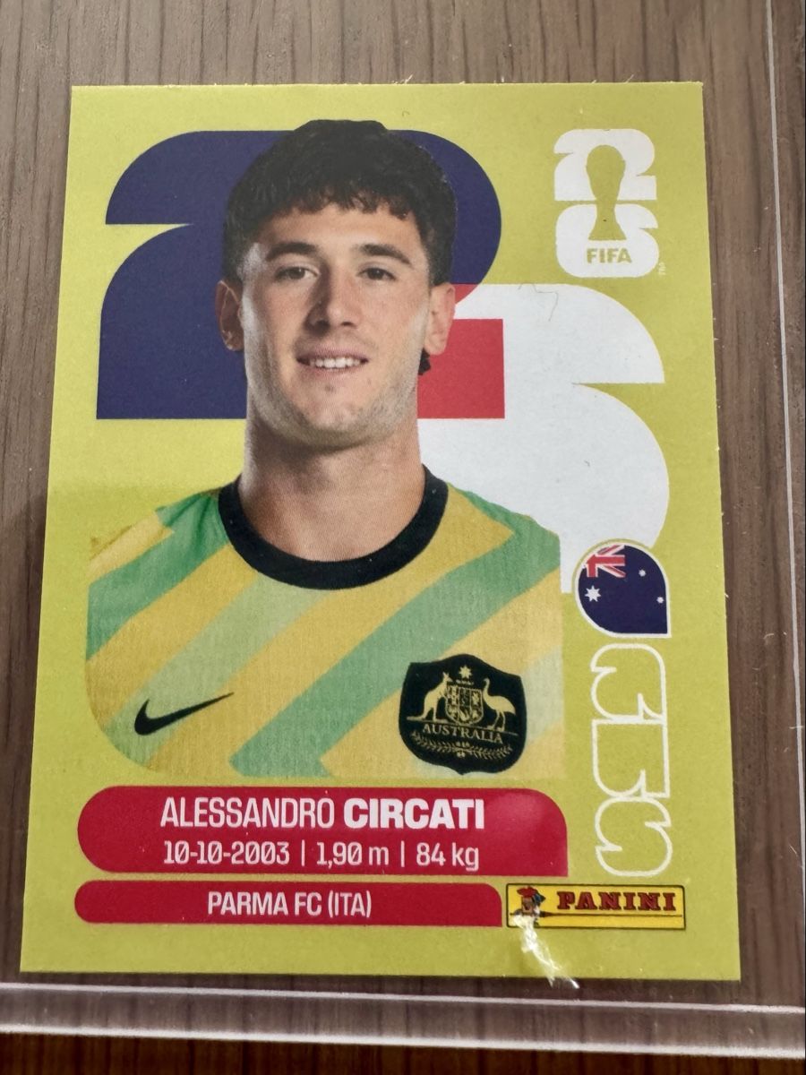 Panini Carte collezionabili: Panini Sticker Alessandro Circati WM 2026 – Nuovo (secondo la descrizione) da Aesch (Neftenbach) venduto da gyves01