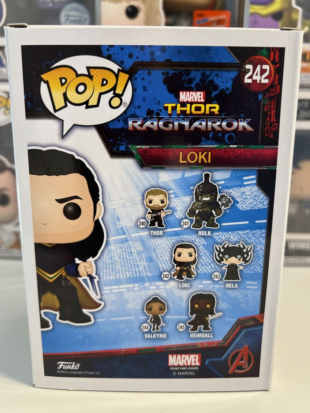 Funko Figuren: Funko POP! Marvel Thor Ragnarok Loki (Sortie 2017) – Gebraucht aus Le Mouret von perfectbijou 2