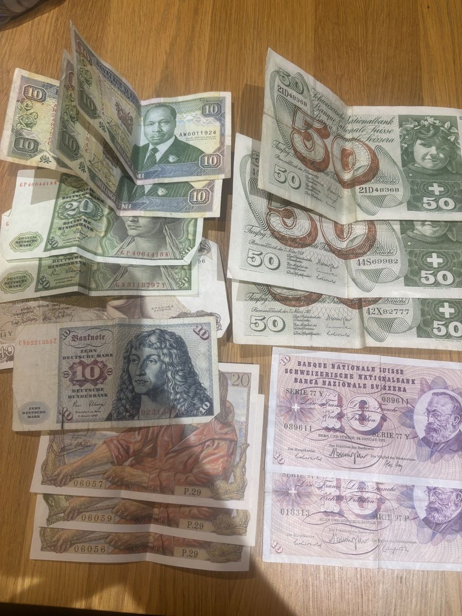 Banconote: Lot anciens billets  – Usato da Grandcour venduto da Fofe27