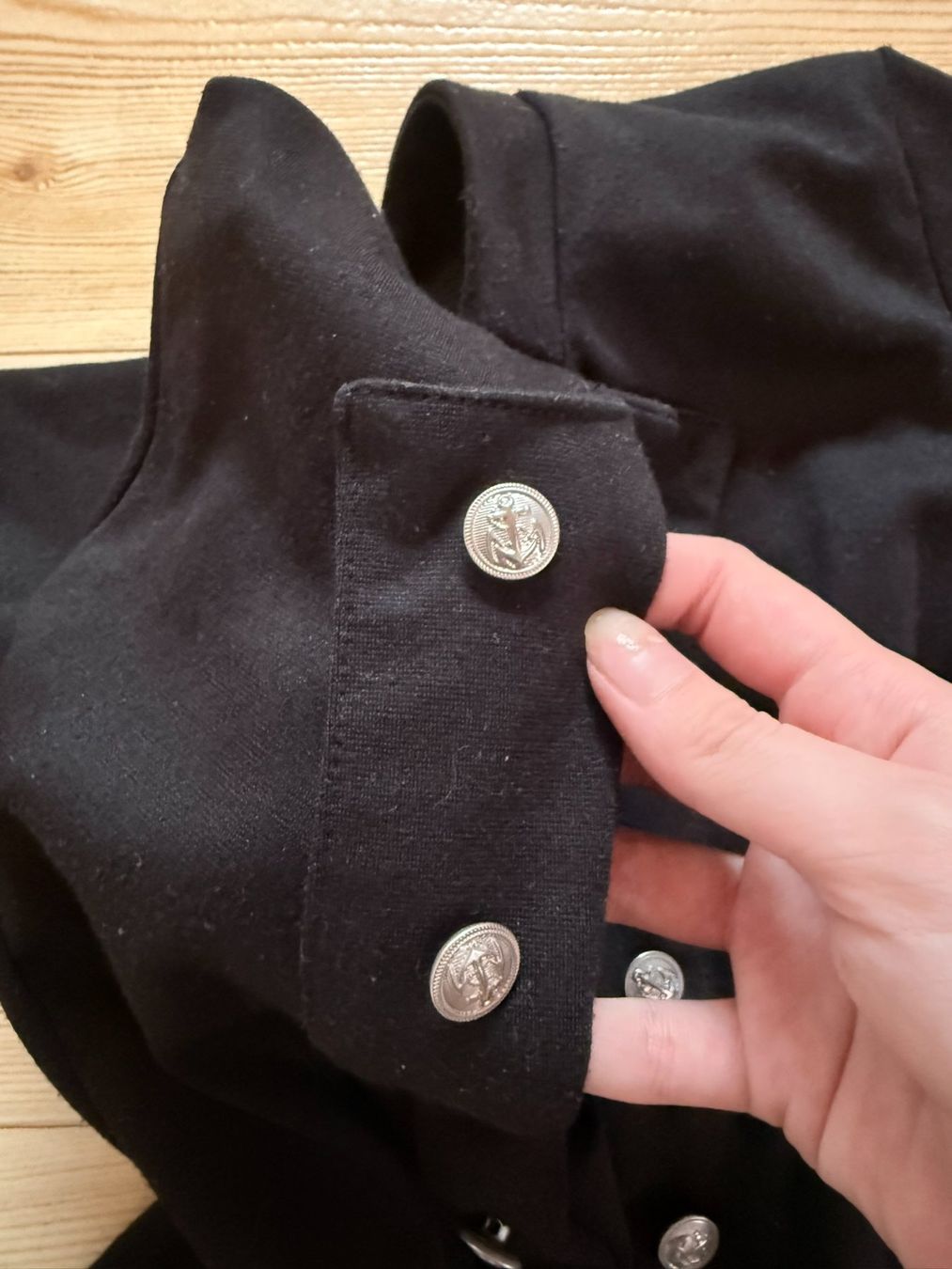 Giacche: Jaquette noire à boutons – Usato da Bulle venduto da sop_ct6x 2
