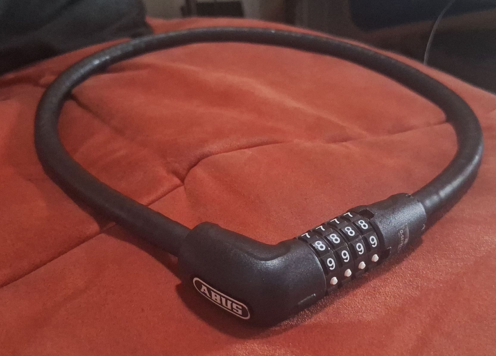 Abus Schlösser: Antivol à code ABUS noir occasion – Neu (gemäss Beschreibung) aus Tannay von v1n1p00h