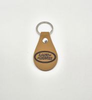 Land Rover Leder-Schlüsselanhänger mit Gravur