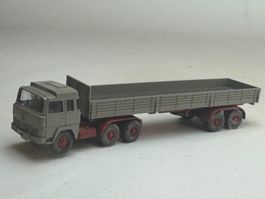 AU- Wiking Magirus Pritschen Sattelzug graubeige