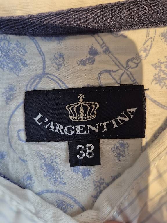 Blusen: L'Argentina Damen Bluse 38 hellblau – Gebraucht aus Dinhard von jacuzzy 2