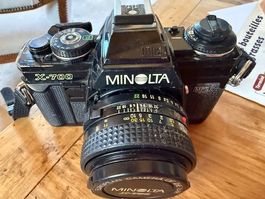 Set Minolta argentique, prix baissé 2x !