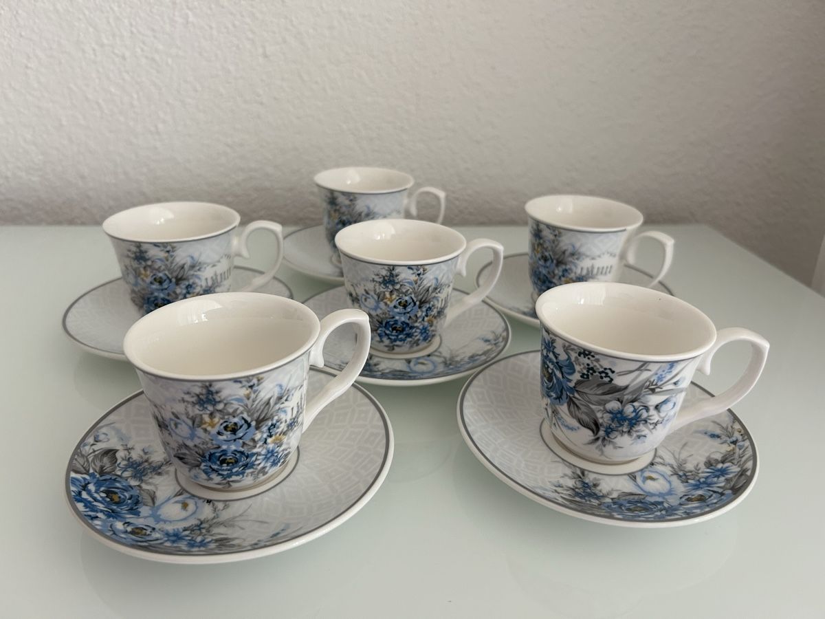 Tassen: 6 er Set Espresso-Tassen – Neu und originalverpackt aus Frauenfeld von berk39