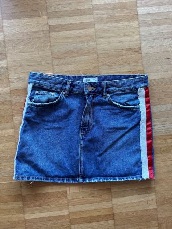 Jeans Mini Rock - Zara - M - wie Neu