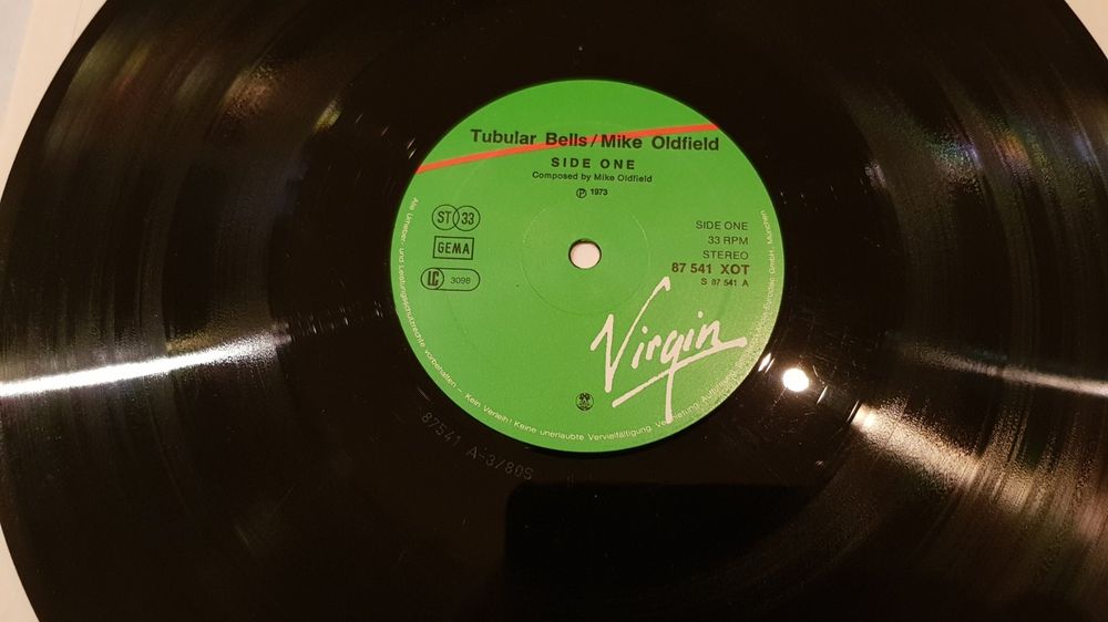 LP Mike Oldfield, Tubular Bells, 1973 Kaufen auf Ricardo