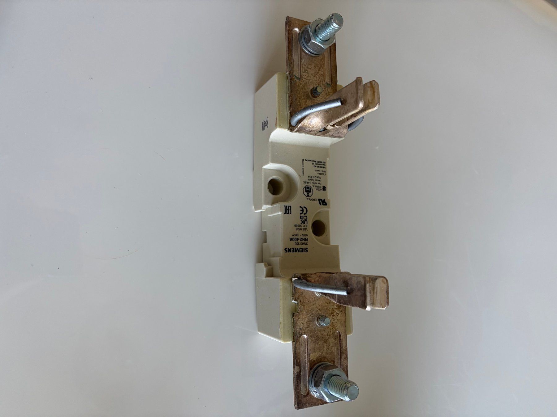 Componenti elettronici: NH Sicherungshalter NH2 400 A – Nuovo (secondo la descrizione) da Zug venduto da Pippokermit 1