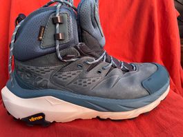 Wanderschuhe Hoka Kaha 2 Gore-Tex blau guter Zustand