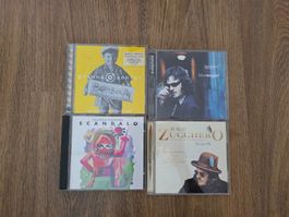 CD Sammlung: Zucchero / Gianna Nannini (4 Stk)