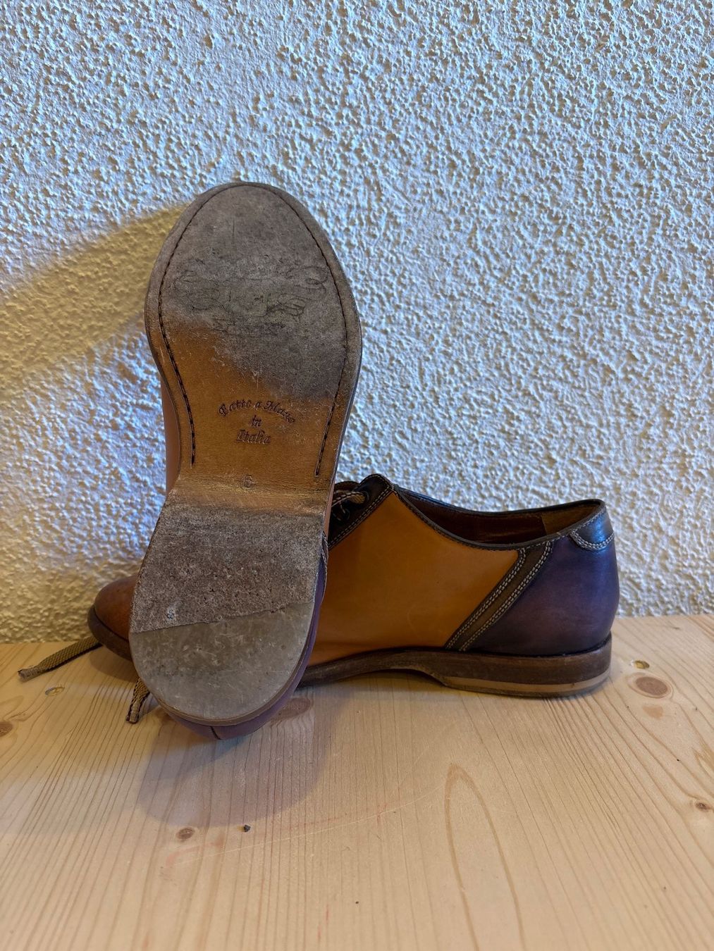 Scarpe da uomo: Halbschuhe Echtleder Botti Dal 1913, Vintage look – Usato da Alten venduto da AuntiesAtticFinds 3