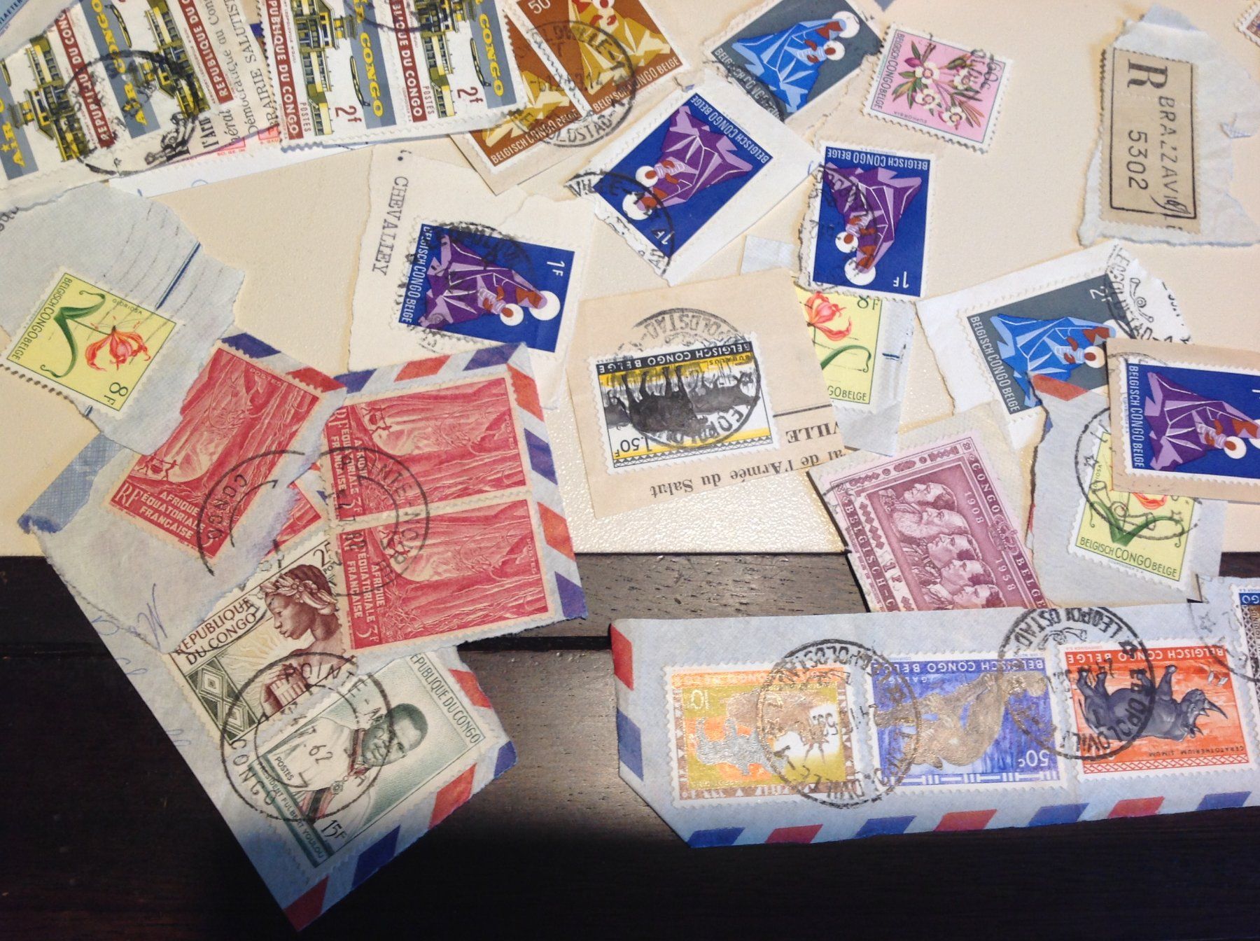 Alle Briefmarken: timbre Congo - RDC - congo belges – Gebraucht aus Vuiteboeuf von broticaire 1