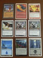 Lot 9 cartes Magic the Gathering occasion Red elemental blas