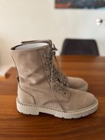 Winter Boots Schnürstiefel beige Gr. 40 wie neu