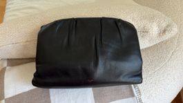 Celine Calfskin Pleated French Lock Clutch (Phoebe Philo)